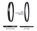 Filtr K&F UV C NANO 43mm