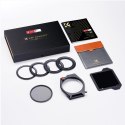 Filtr K&F Nano-X Zestaw filtrów square System Pro (uchwyt filtra + CPL 95 mm + filtr 100x100 ND1000 + 4 pierścienie